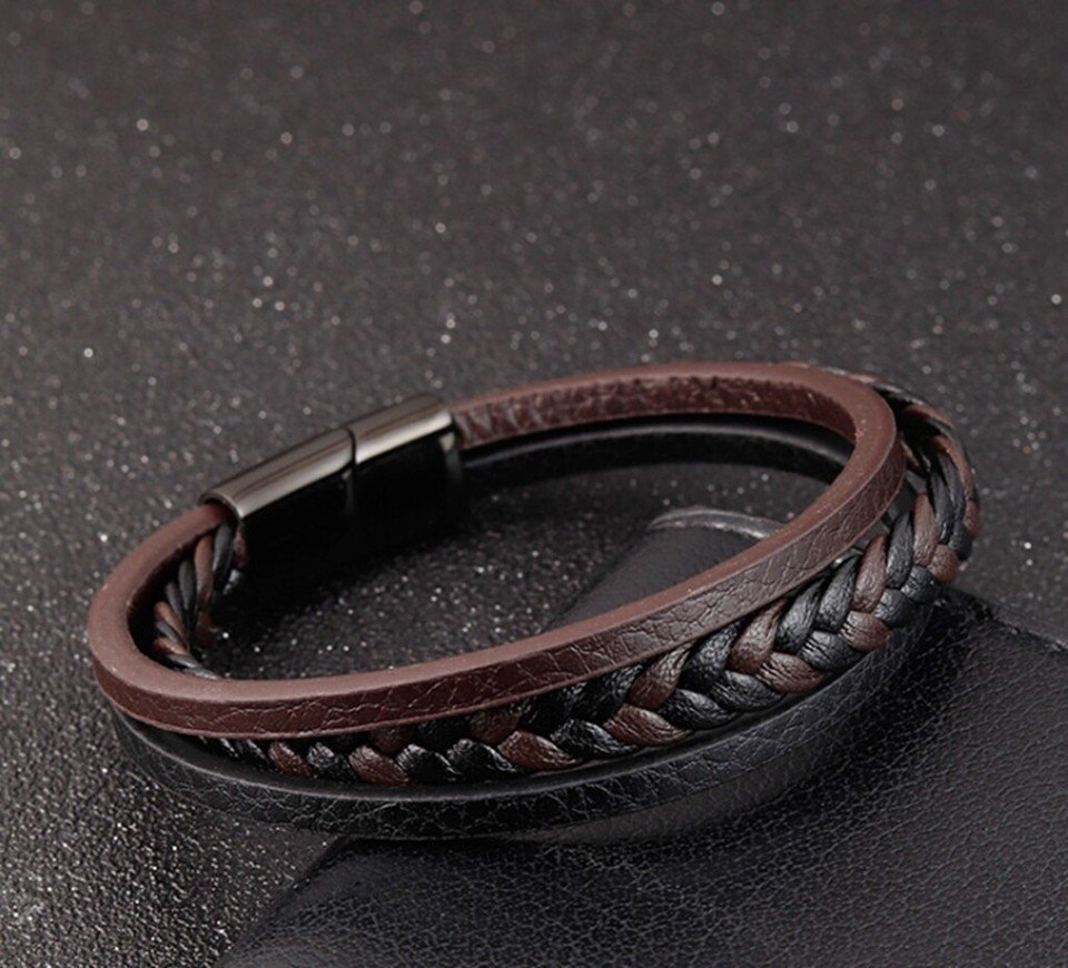 Black Lava Stone Bracelet